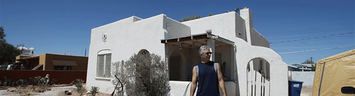 The 1930 house I lived in in Tucson, AZ.