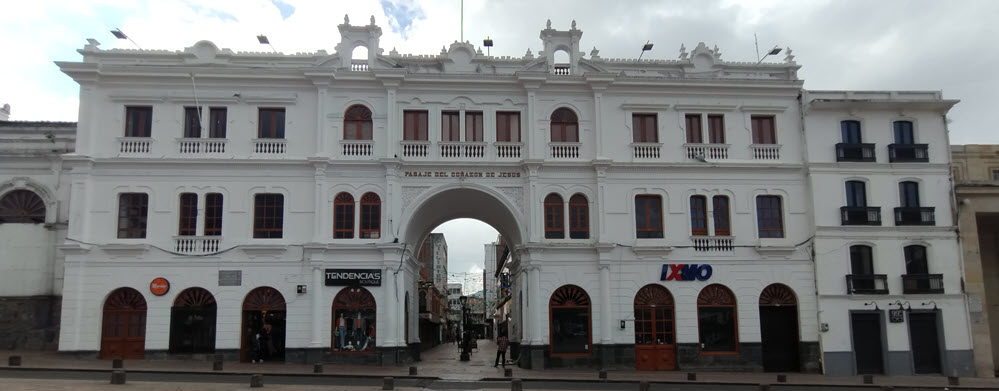 Old building in Pasto, Colombia