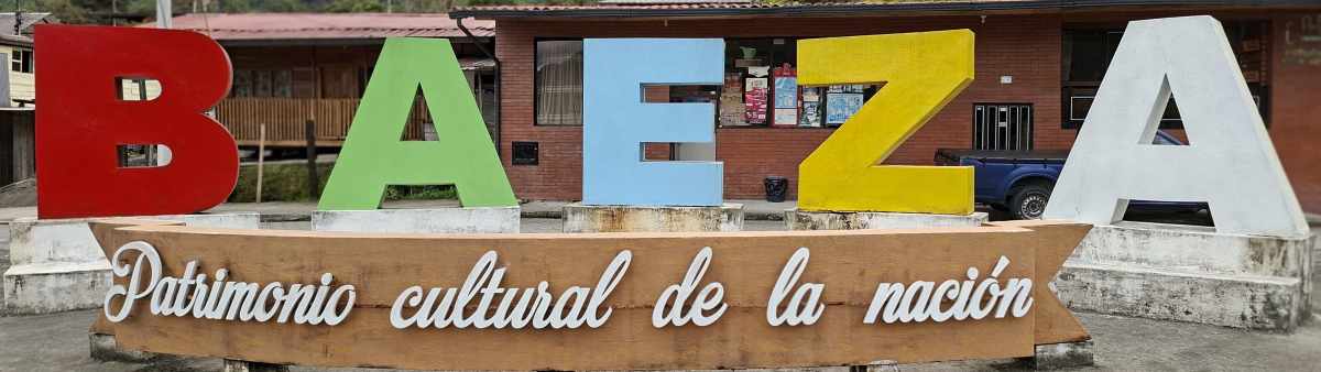 baeza-sign.jpg There are two city name signs, the one in this picture is in the old neighborhood, the other is in the town's central park.