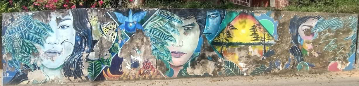 yurimaguas.jpg This mural is located on Pasaje Rioja near the street called Coronel Portillo.