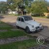 And old Citroen 2CV on Dr. Andres Chabrillon near La Rioja