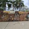 Mural releaf in Terrazas del Parana Paseo