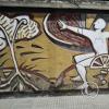 Mural relief on Calle Buenos Aires and Calle San Martin