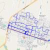El Carmen, Argentina 2023 walking route