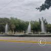 Ovalo fountain at Av. Luciano Peltier y Espana (2)