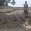 Mural - relief in Plaza San Martin
