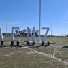 City name sign in the big turning circle on RN95 (2)