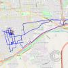 San Luis, Argentina 2024 walking route