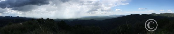 View from top of Sugarloaf Mtn looking west