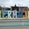 City name sign on Av Bolivar