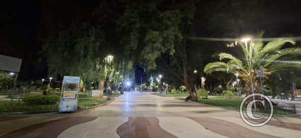Plaza Cobija at Calle Mayor Rocha and Calle Tumusia