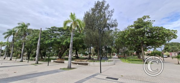 Plaza Floresta at Calle Agustin Saavedra and Calle Libertad