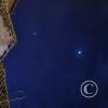 Moon and planets