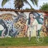 Mural on Av Santa Cruz at Calle Junin
