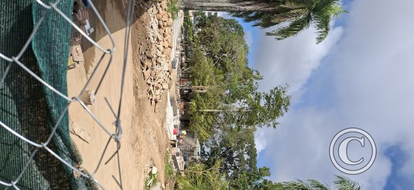 Main Plaza in reconstruction