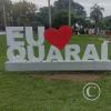 Quarai sign in Parque Praca Gen. Osorio