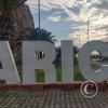 Arica sign at Av. Pedro Montt y Calle Carlos Condell