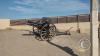 At the top of the Morro de Arica-a historic cannon from the battle