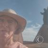 At the top of the Morro de Arica-the Christ of Peace monument behind me