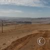 Hiking the long way down the Morro de Arica-view to the east of Arica from near the Antennas