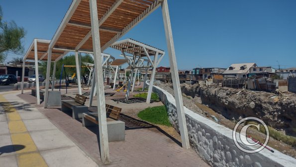 Parque Centenario along Rio San Jose