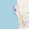 Iquique Chile 2023 walking route