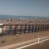 Iquique from the highway winding down the giant sand dune (2)