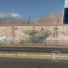 Mural at the Estadio Municipal, Av. Teniente Merino