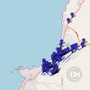 Tocopilla Chile 2023 walking route with photo locations