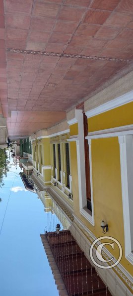 Colonial buildings on Carrera 12 across from Parque Principal