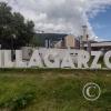 City name letters at Parque Central on Carrera 6 and Calle 2