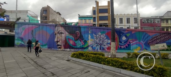 Mural at Urdaneta near Mera