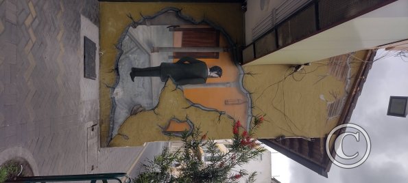 Mural on C Vicente Rocafuerte  near C Joaquin Lalama
