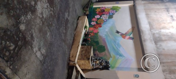 Mural on Av El Salado near Via a Banos (2)