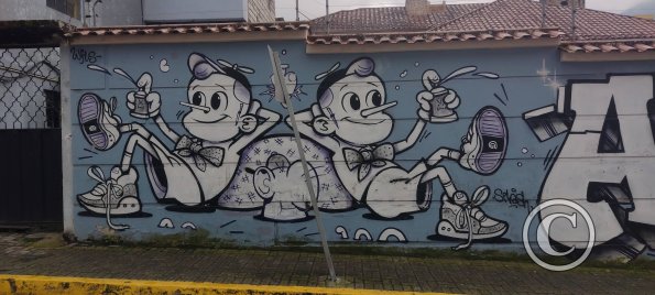 Mural on Luis A Martinez and Oscar Efren Reyes (2)