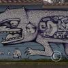 Mural on Luis a Martinez and Oscar Efren Reyes