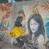 Mural on Luis Imaicela, small basketball stadium (12)