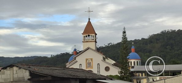 church seen from my hotel room