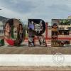 Loreto city name letters sign on Ruta E20 between Diego Siguigua and Av Gregorio Urapari (3)