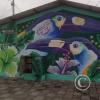 Mural on Av Quito near Vicente Aguirre