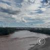 Rio Aguarico and the bridge