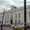 Municipal building, 1829, at Parque Simon Bolivar