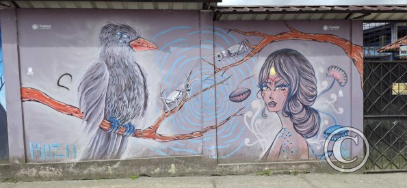 Mural on Av Alberto Zambrano at 9 de Octubre (9)