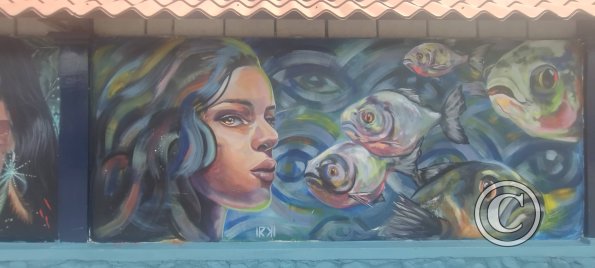 Mural on Av Francisco de Orellana near C. Bolivar (2)