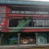Mural-covered building on C Bolivar at 27 de Febrero (2)