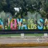 City name sign in Parque Central at E45A and Las Amazonas
