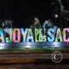 City name sign in Parque Central at Las Amazonas