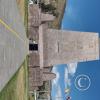 Monument in the Mitad del Mundo tourist site, not the real equator location