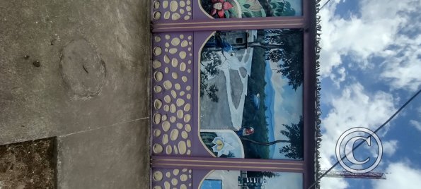 Mural at Edmundo Carvajal Tankamash