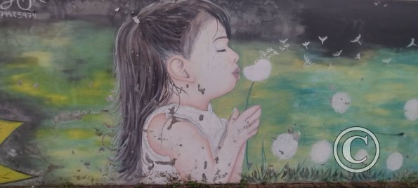 Mural in Parque del Nino at 8 de Diciembre (2)